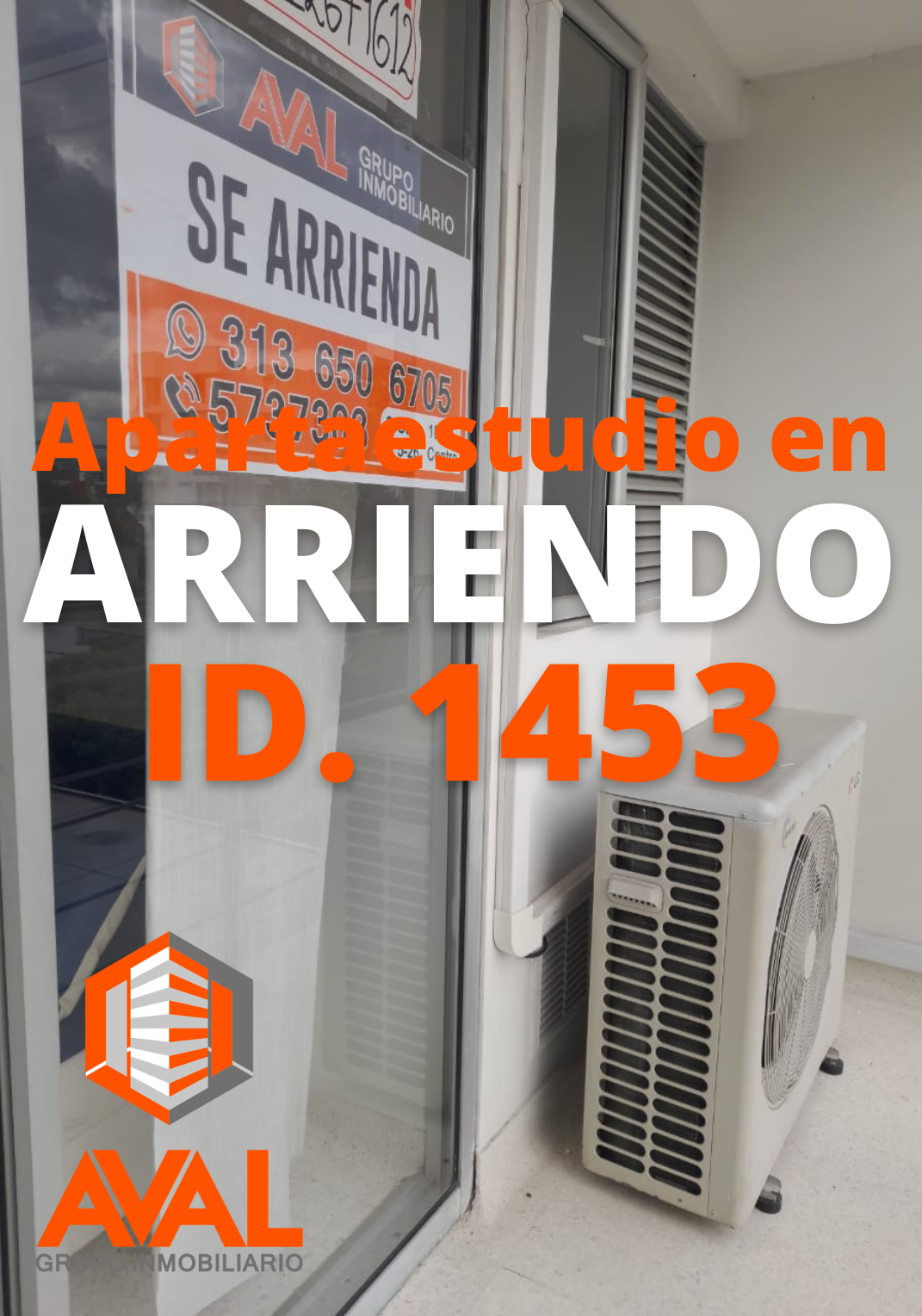 APARTAESTUDIO EN ARRIENDO, LA RIVIERA ID 1453
