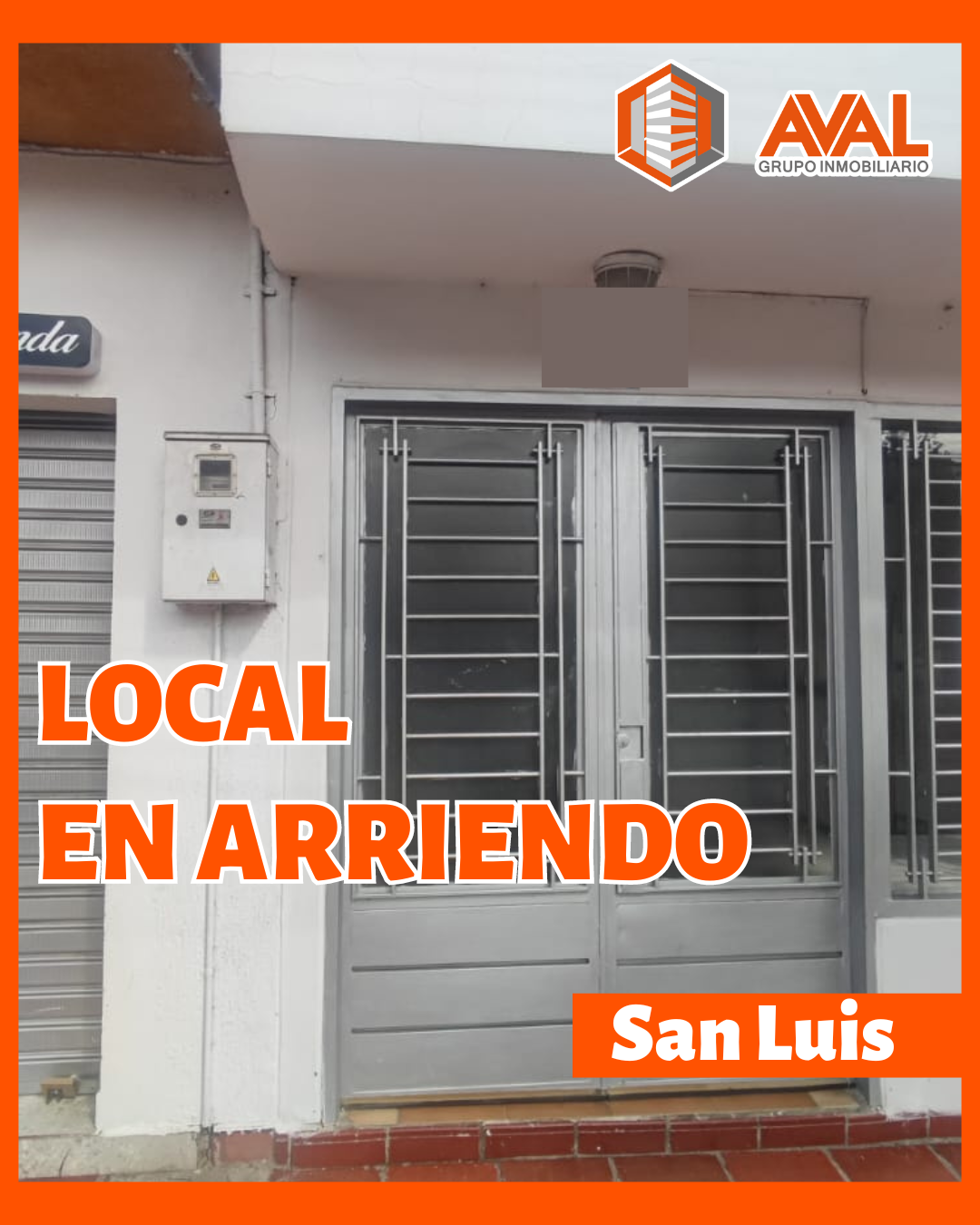 LOCAL EN ARRIENDO, UBICADO EN EL BARRIO SAN LUIS🤩