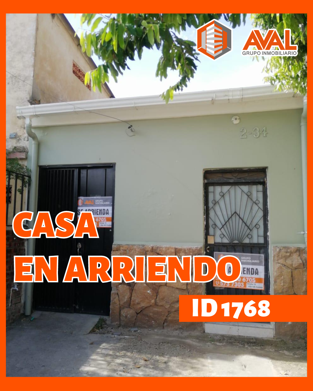 CASA EN ARRIENDO EN ARRIENDO,BARRIO SAN LUIS– 1769🤩