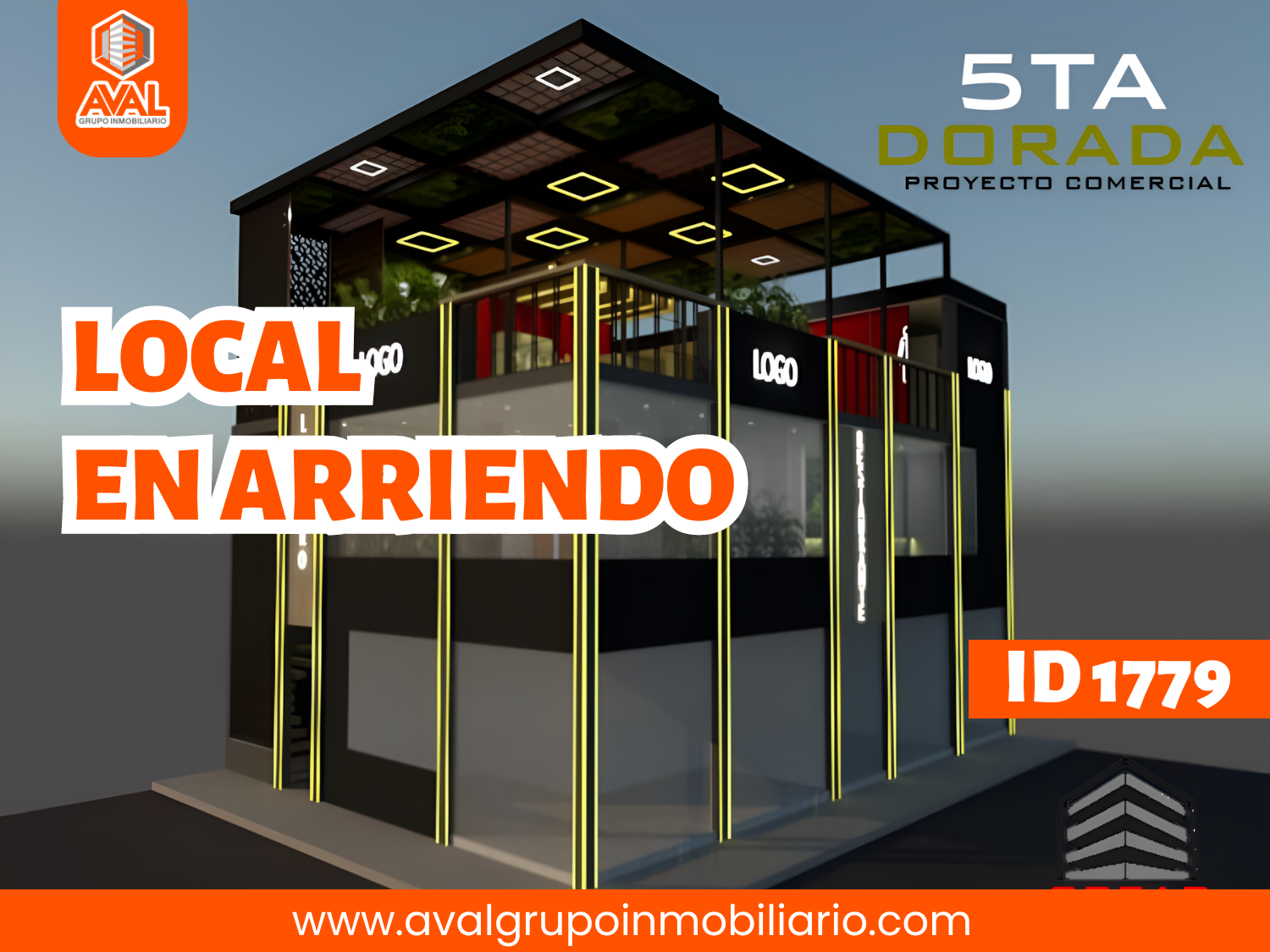 LOCAL EN ARRIENDO, PROYECTO QUINTA DORADA, QUINTA ORIENTAL- ID 1779 🤩