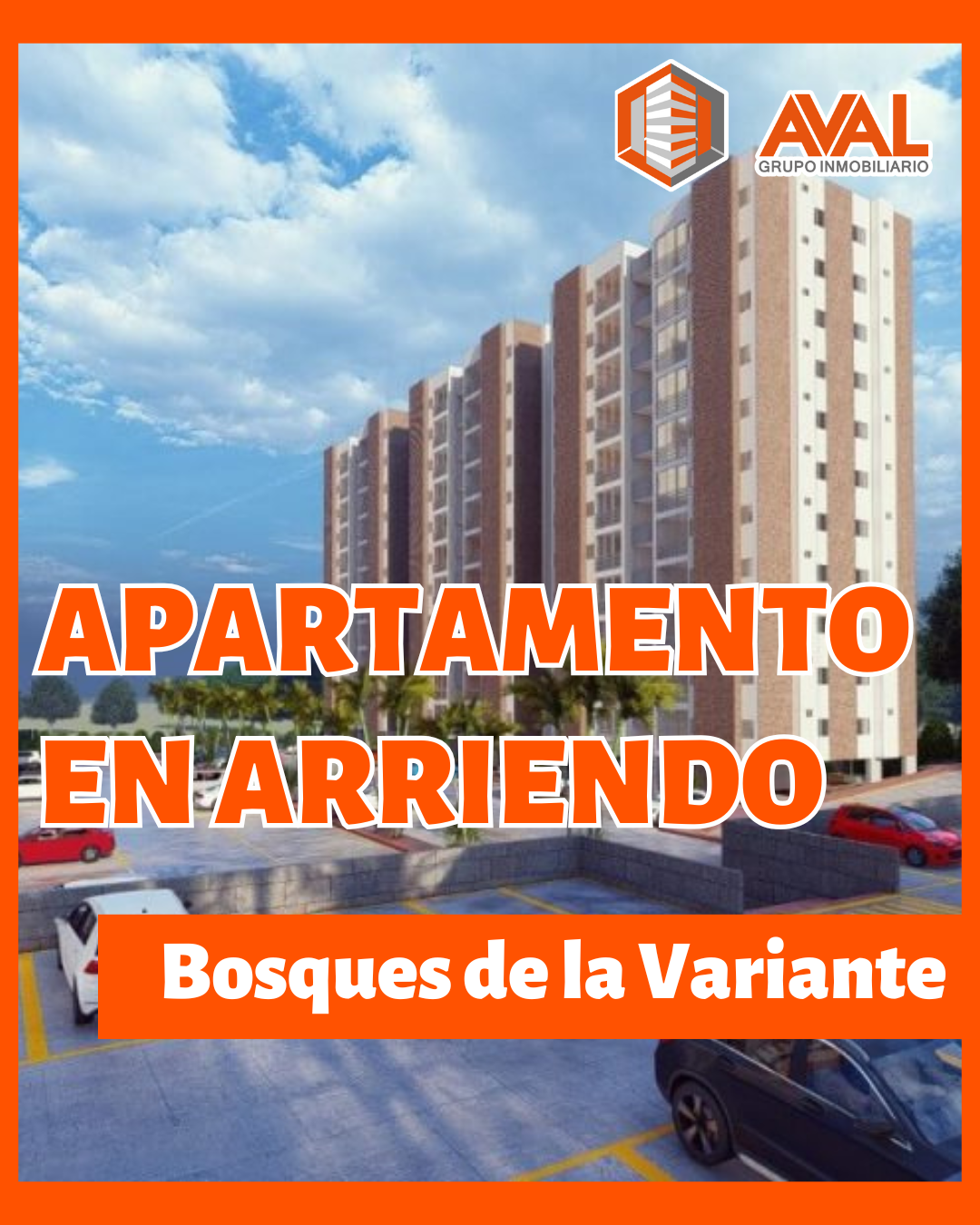 APARTAMENTO EN ARRIENDO, UBICADO EN BOSQUES DE LA VARIANTE 🤩