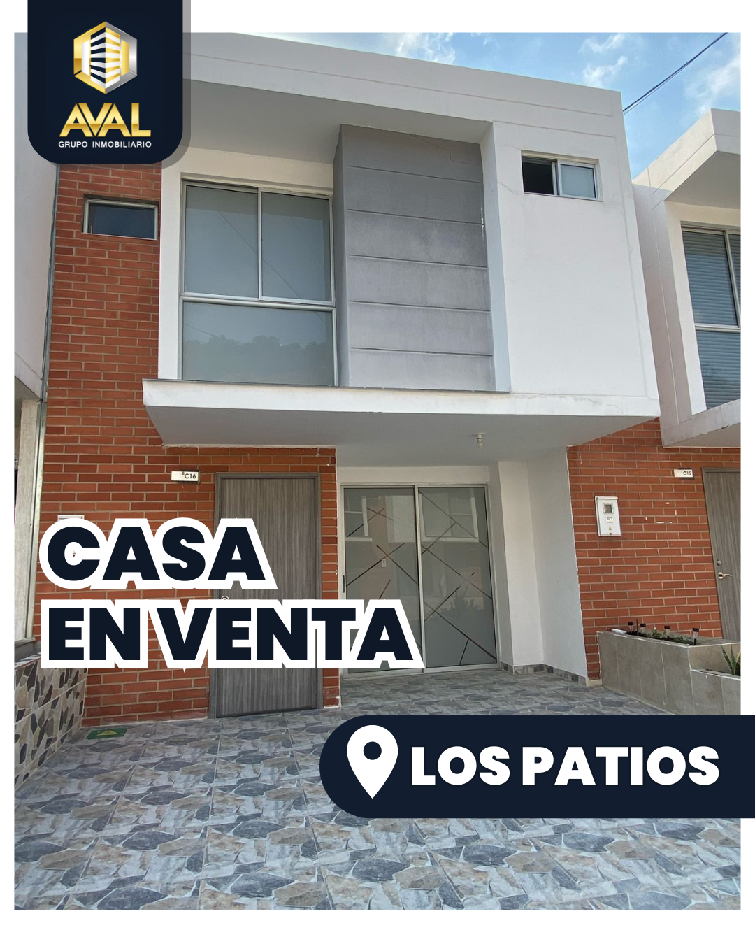 CASA EN VENTA, UBICADA EN LOS PATIOS, CONJUNTO CERRADO MONTEALINA🤩