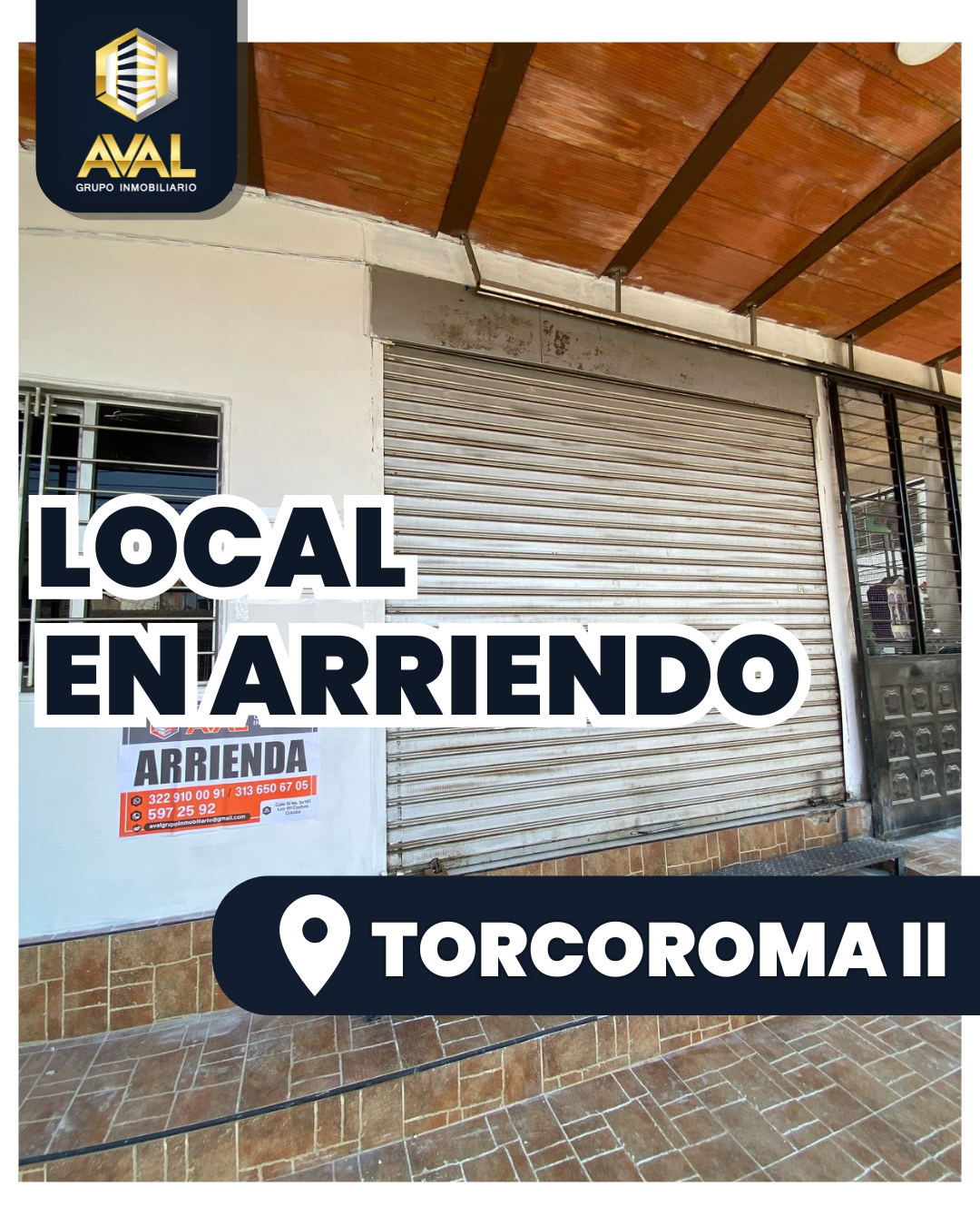 LOCAL EN ARRIENDO, UBICADO EN TORCOROMA II🤩