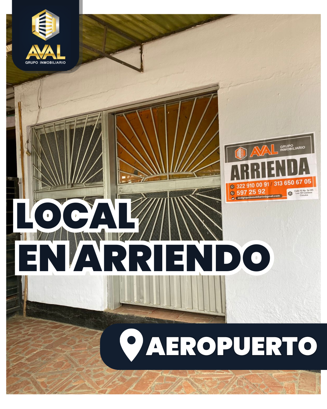 LOCAL EN ARRIENDO, UBICADO EN BARRIO AEROPUERTO🤩