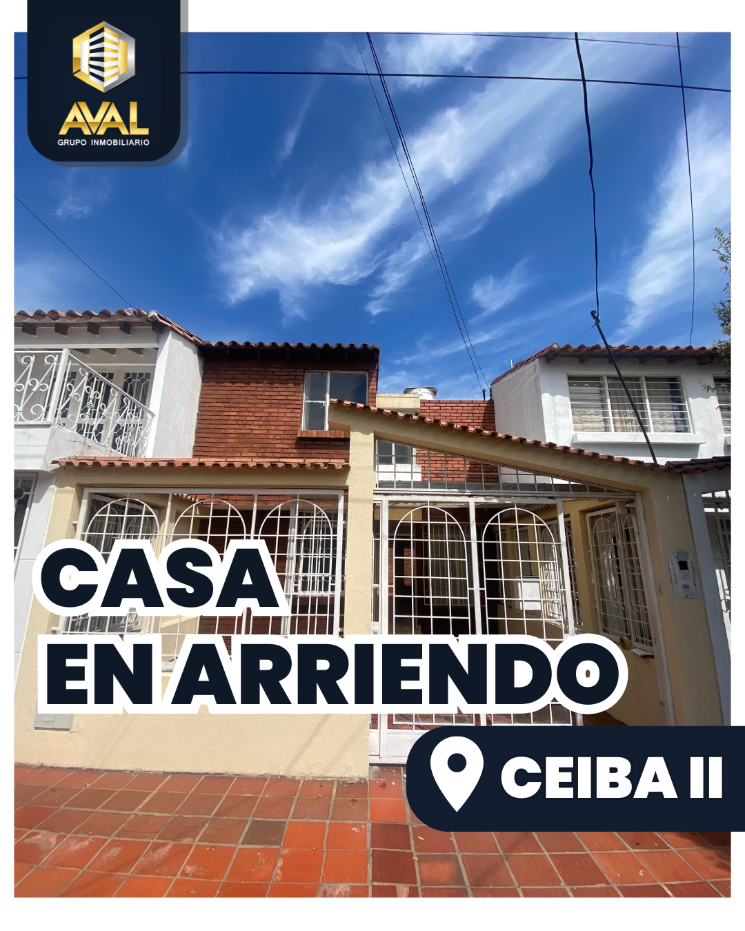 CASA EN ARRIENDO, UBICADA EN CEIBA II🤩