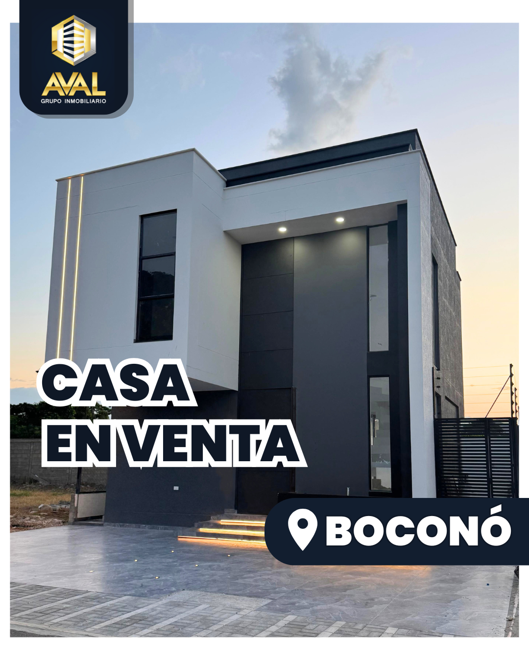 CASA EN VENTA, CONDOMINIO BELLAGIO, SECTOR DE BOCONÓ🤩