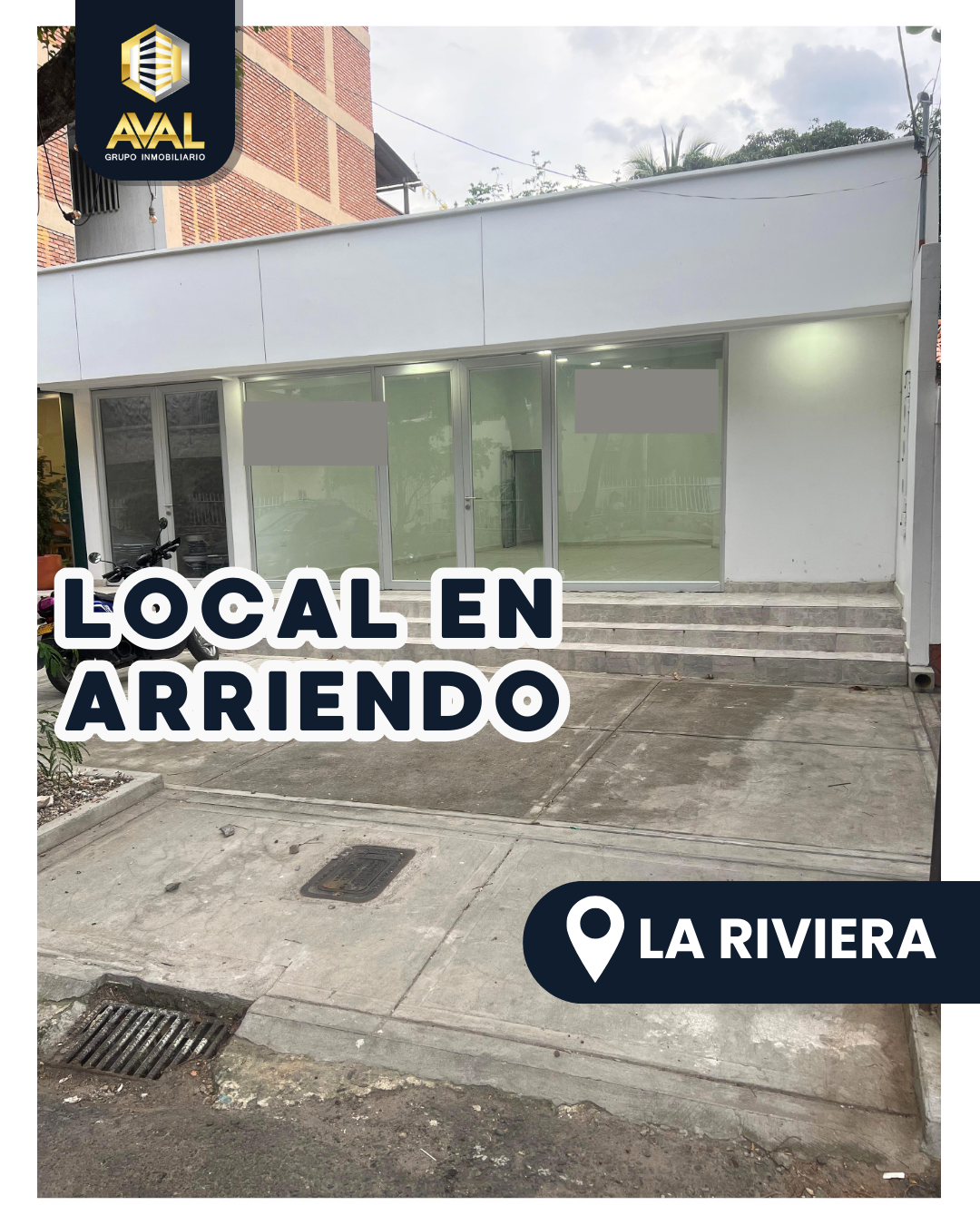 LOCAL EN ARRIENDO, UBICADO EN LA RIVIERA🤩