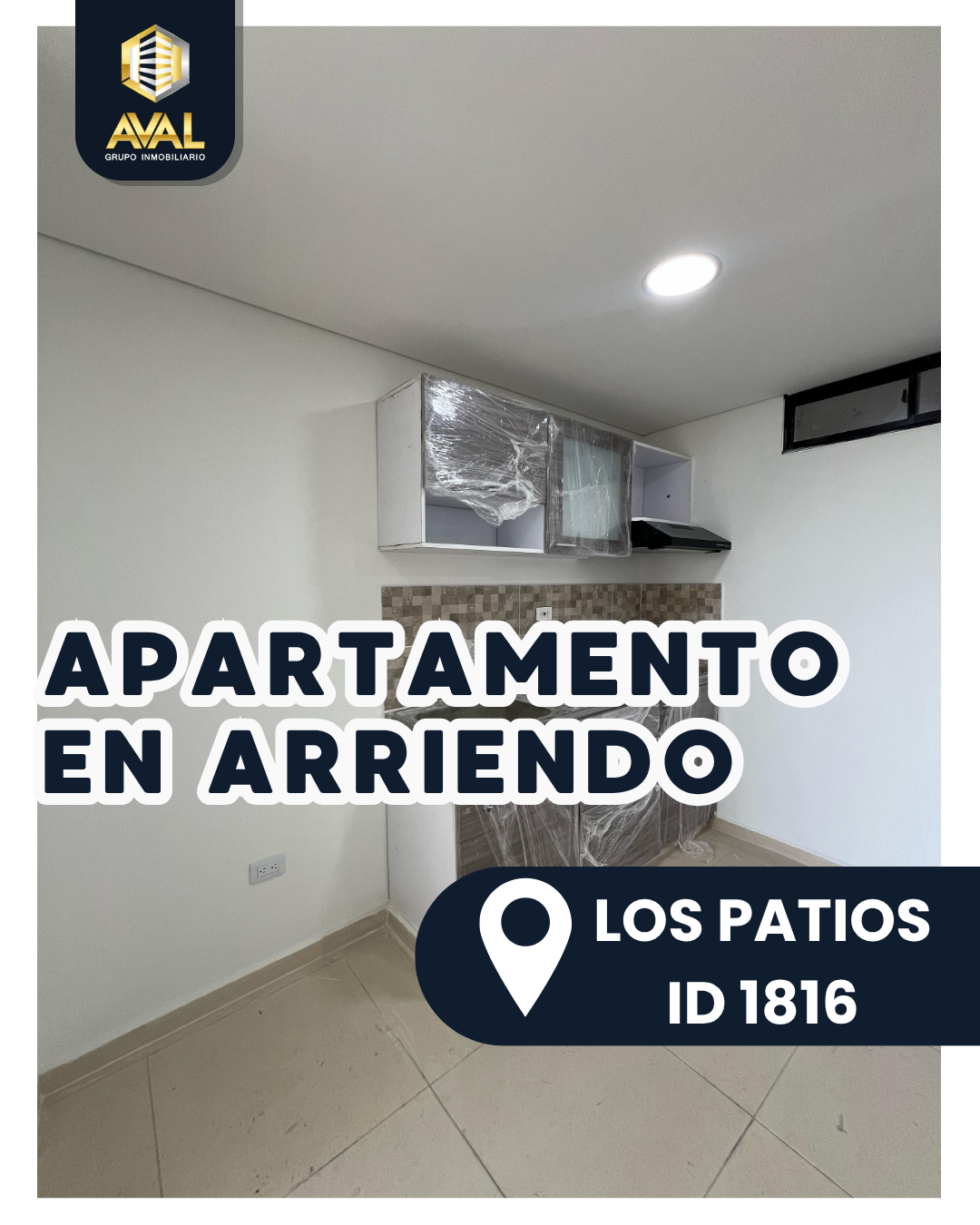 APARTAMENTO EN ARRIENDO, UBICADO EN LA SABANA, LOS PATIOS- ID 1816🤩