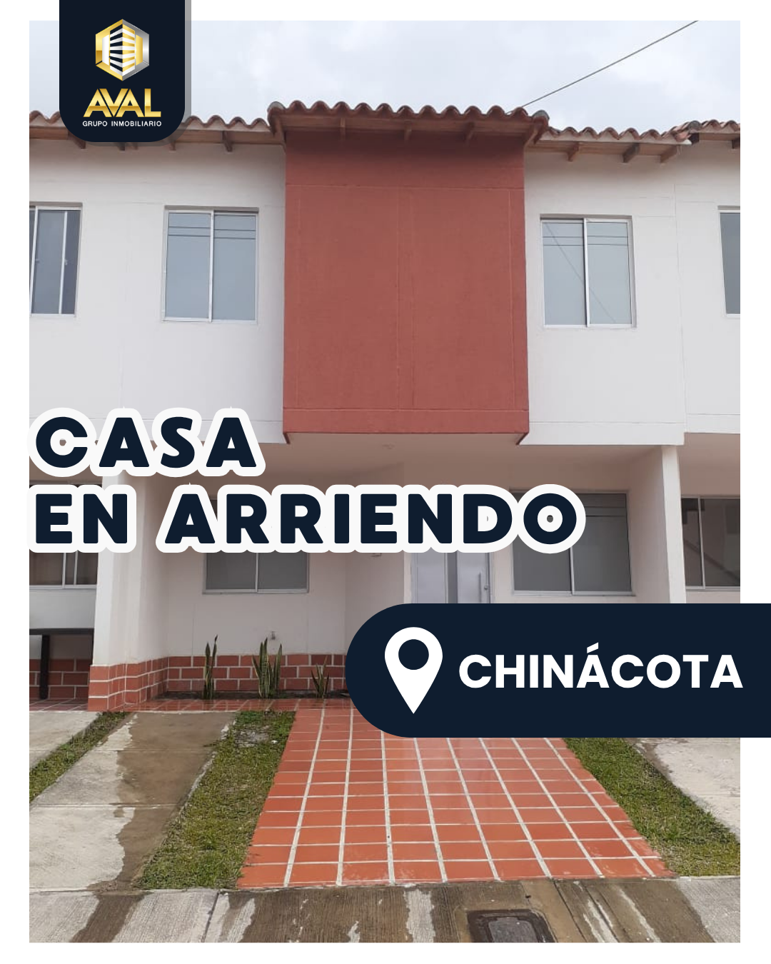 CASA EN ARRIENDO, UBICADA EN CHINÁCOTA🤩