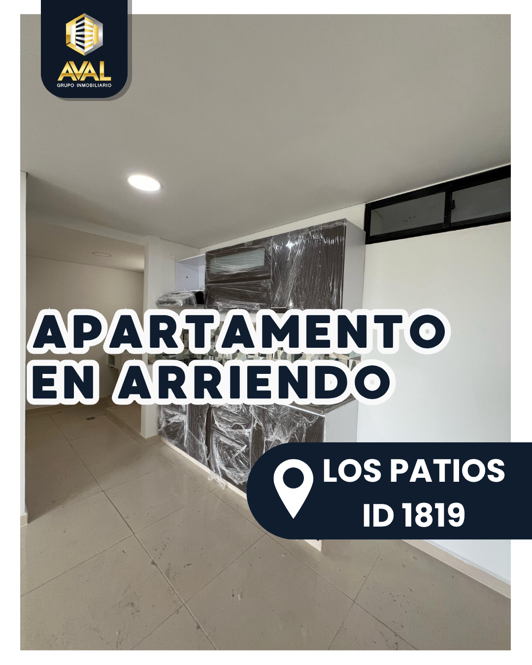 APARTAMENTO EN ARRIENDO, UBICADO EN LA SABANA, LOS PATIOS- ID 1819🤩