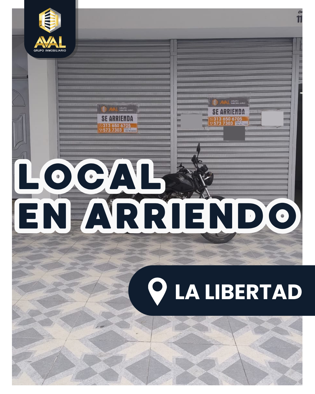 LOCAL EN ARRIENDO, UBICADO EN LA LIBERTAD🤩