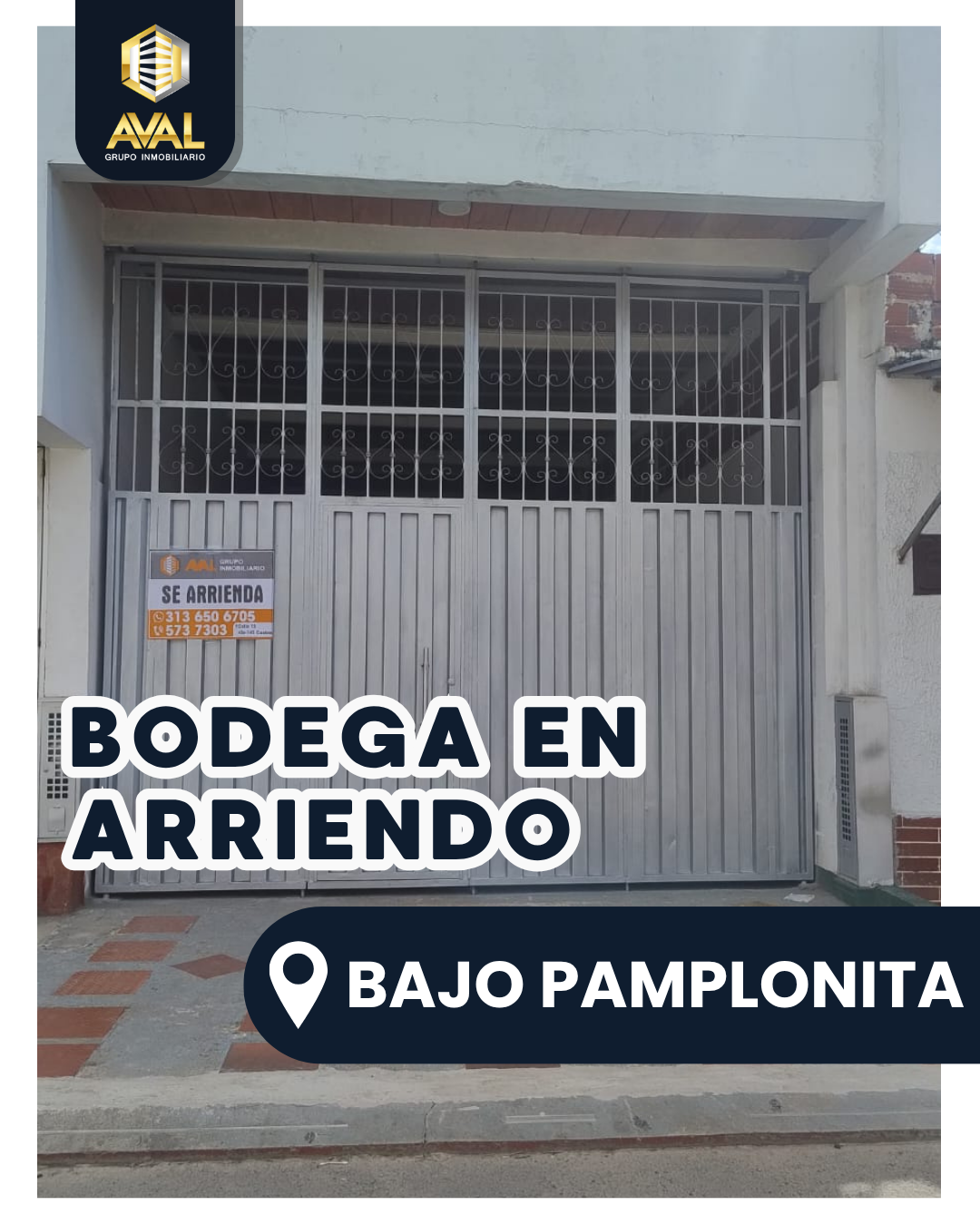 BODEGA EN ARRIENDO, UBICADA EN SECTOR DE BAJO PAMPLONITA🤩