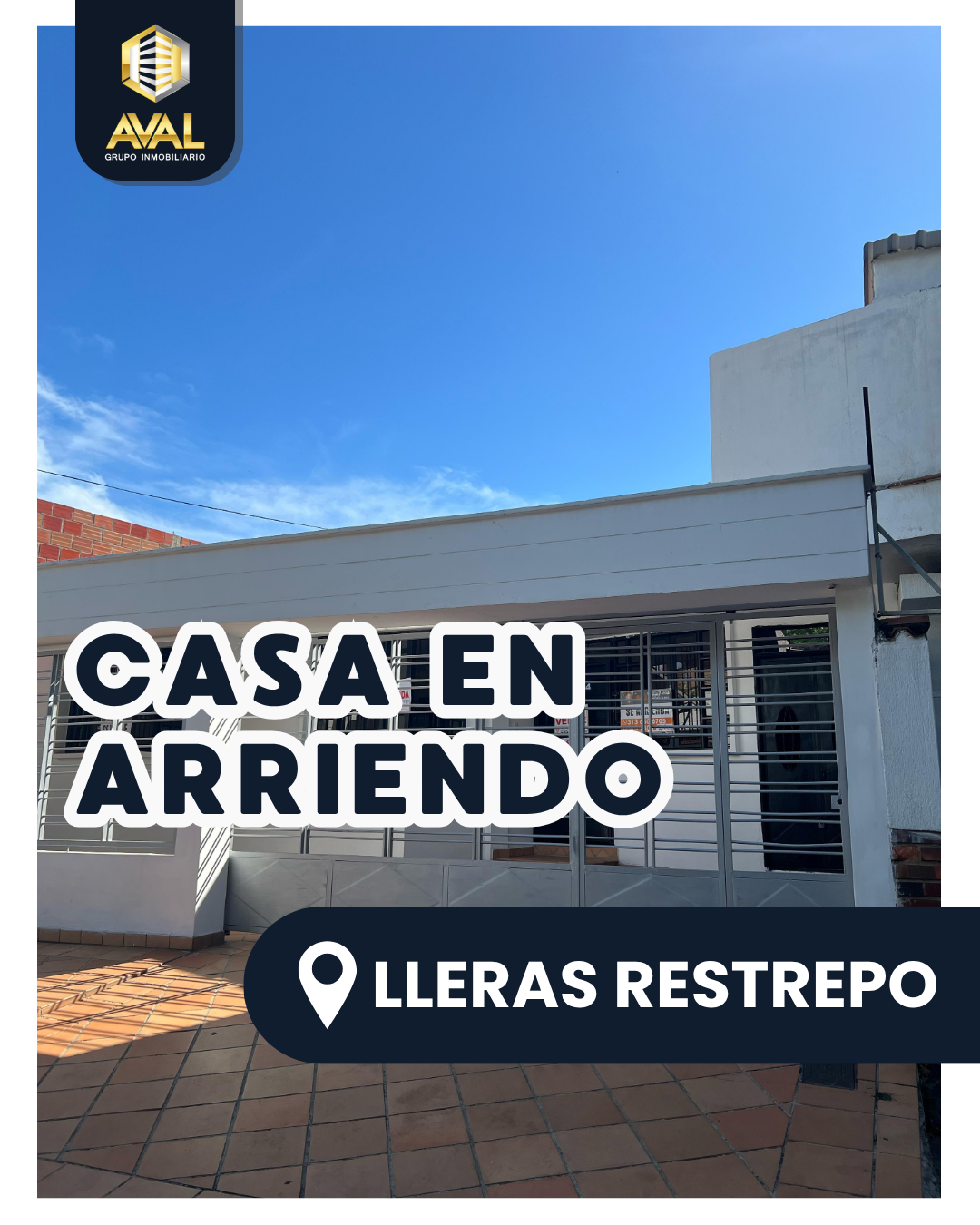 CASA EN ARRIENDO, UBICADA EN SECTOR DE LLERAS RESTREPO🤩