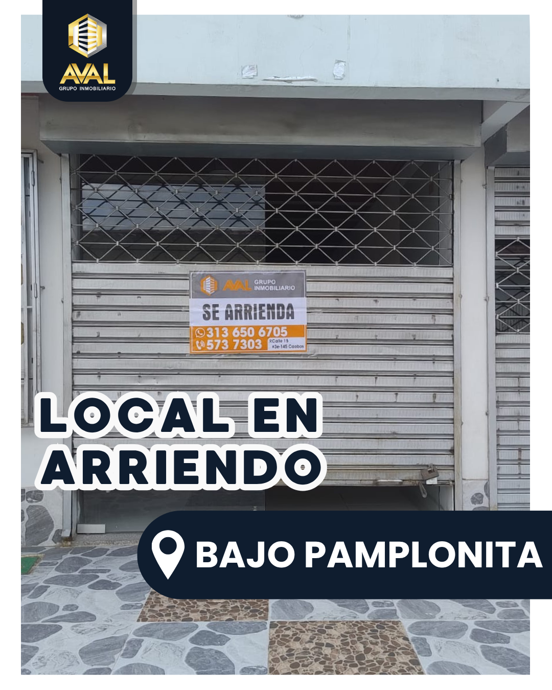 LOCAL COMERCIAL EN ARRIENDO, UBICADO EN SECTOR DE BAJO PAMPLONITA🤩