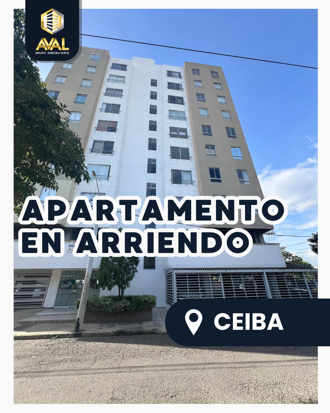 APARTAMENTO EN ARRIENDO, UBICADO EN CEIBA🤩