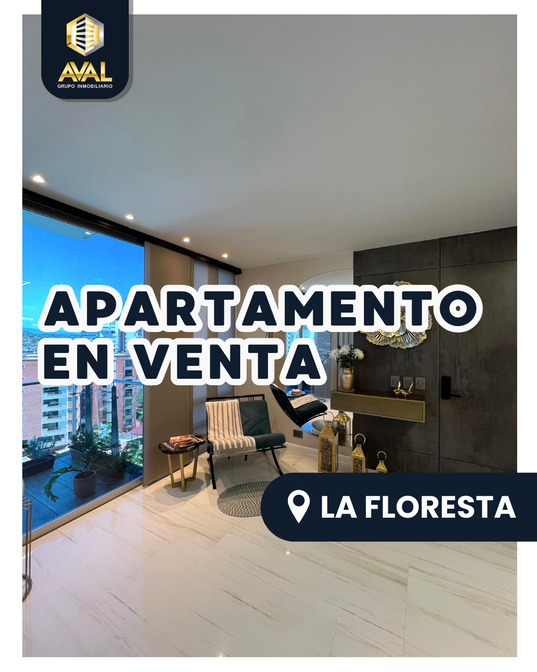 APARTAMENTO EN VENTA, UBICADA EN LA FLORESTA 🤩