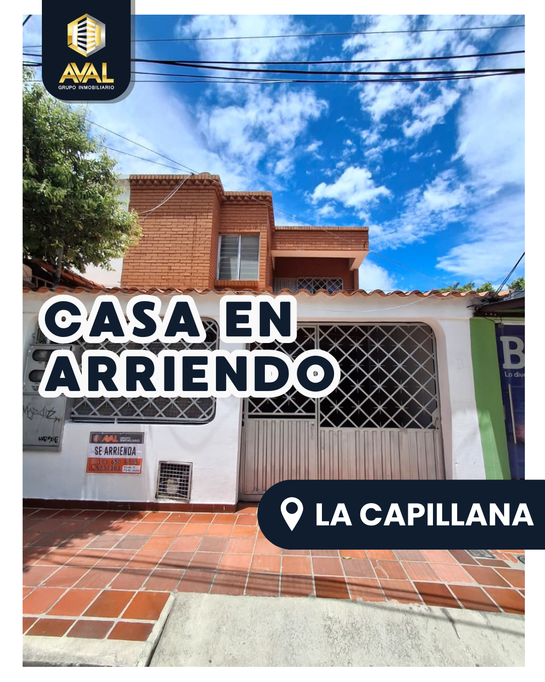 CASA EN ARRIENDO, UBICADA EN LA CAPILLANA🤩