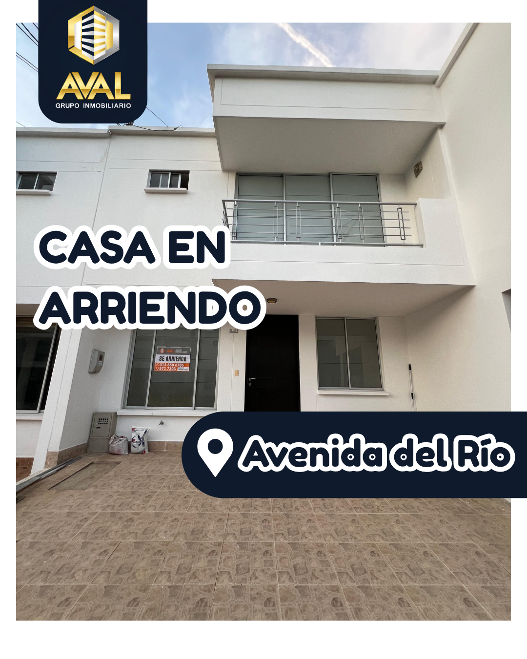 CASA EN ARRIENDO, UBICADA EN CONJUNTO CERRADO ASTURIAS, AVENIDA DEL RÍO🤩