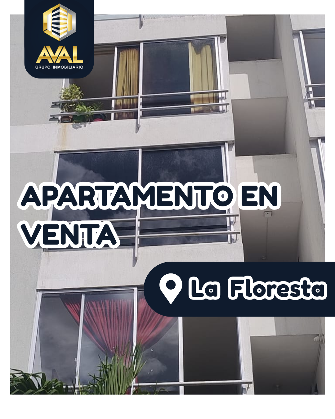 APARTAMENTO EN VENTA, UBICADO EN LA FLORESTA, CONJUNTO ALTOS DEL MORAL🤩