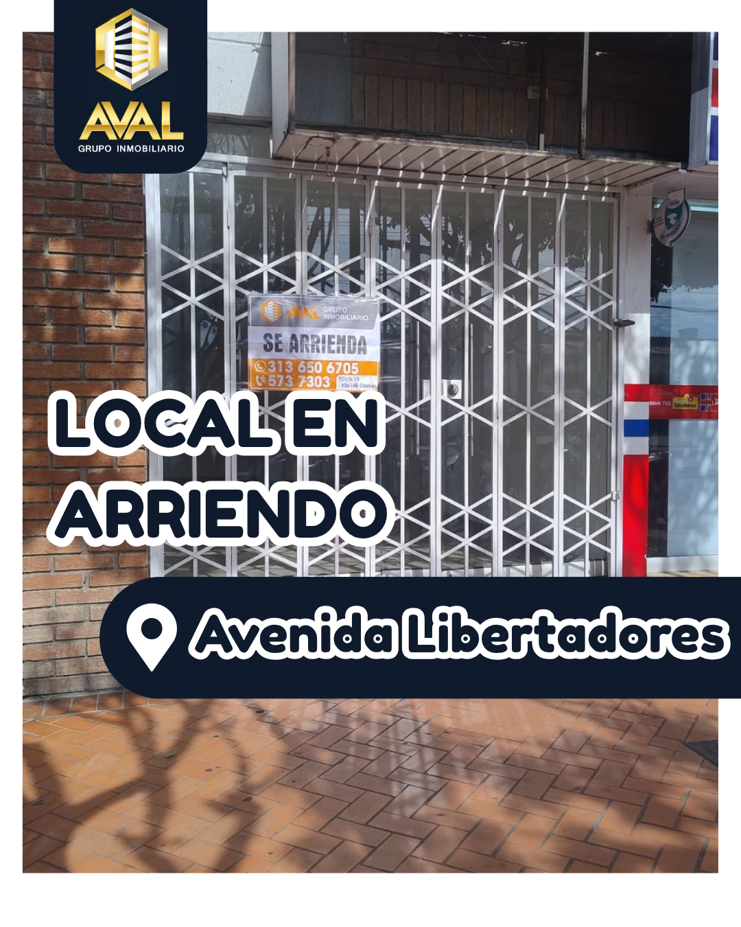 LOCAL EN ARRIENDO, UBICADO EN AVENIDA LIBERTADORES🤩