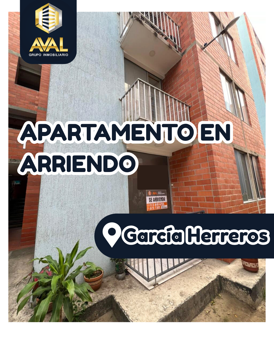 APARTAMENTO EN ARRIENDO, UBICADO EN CONJUNTO CHIBARÁ, GARCÍA HERREROS🤩
