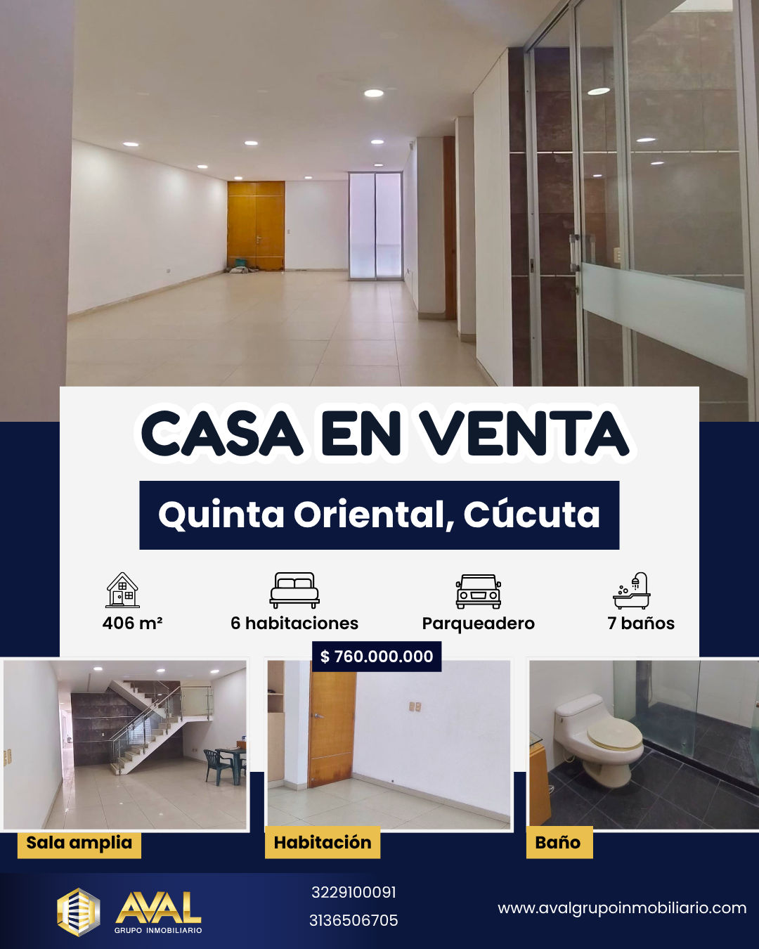 CASA CON PISCINA EN VENTA, CÚCUTA🤩