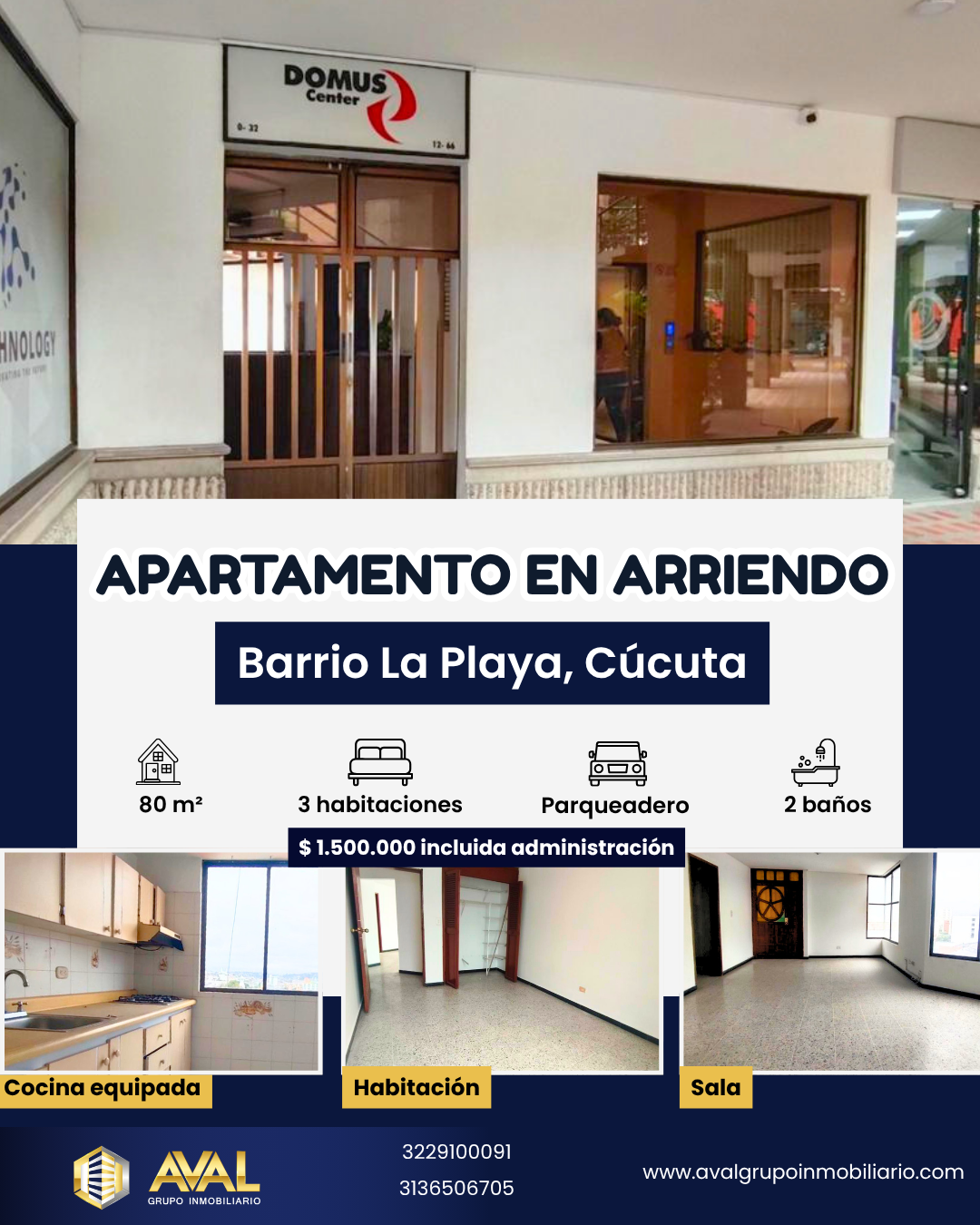 APARTAMENTO EN ARRIENDO CÚCUTA🤩